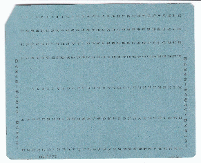  [IBM 96-col punched card] 