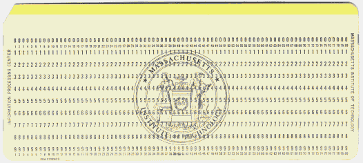 Punch cards — AMath 483/583, Spring 2013 1.0 documentation